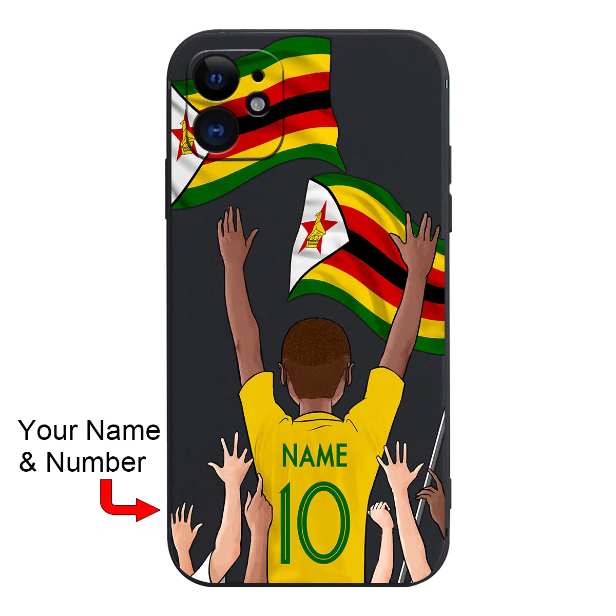 Zimbabwe Personalized Phone Case 2024
