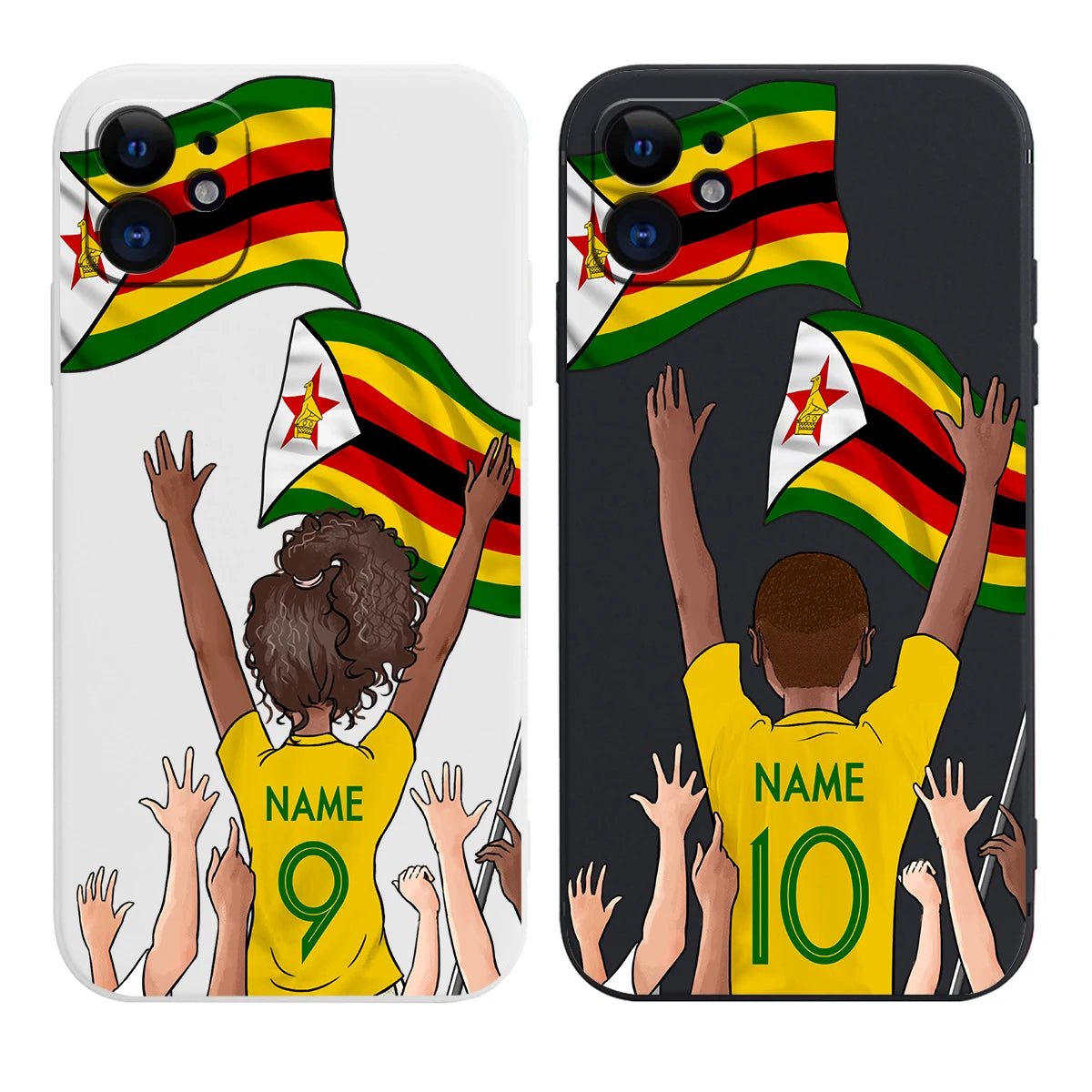 Zimbabwe Personalized Phone Case 2024