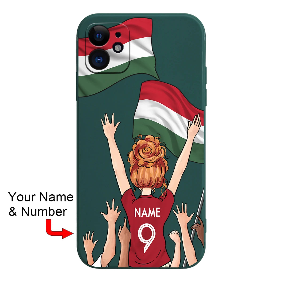 Custom Hungary Personalized Phone Case 2024