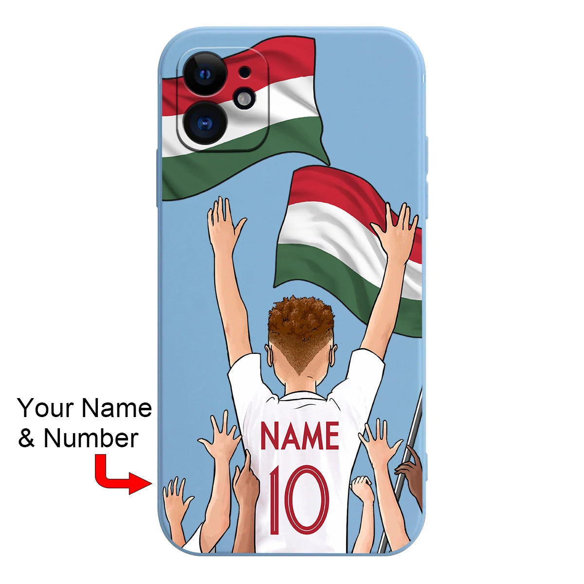 Custom Hungary Personalized Phone Case 2024
